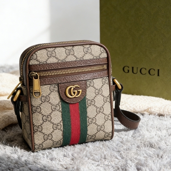 Coach Tops - Gucci Ophidia GG Supreme Small Shoulder Bag